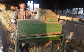 مبتکر آستارایی ماشین خردکن علوفه مرطوب تولید کرد