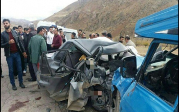 باز هم پراید مچاله شد و 4 کشته و مجروح برجای گذاشت 