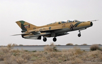 سقوط یک جنگنده شکاری در اصفهان 