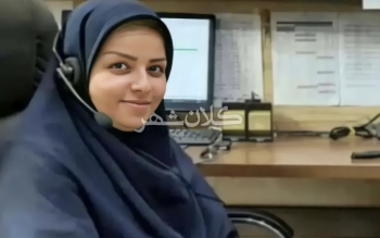 زهرا فداکار عضو کادر مرکز اورژانس پیش بیمارستانی گیلان درگذشت