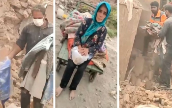ماجرای آوار کردن خانه خانم معلم توسط شهرداری چه بود؟/عکس