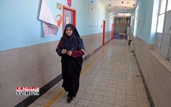 تصاویر متفاوت ترین مدرسه ایران/ برخی دانش آموزان با چرخ دستی به مدرسه می روند