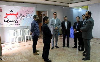 نمایشگاه گروهی «هنر برای حقیقت» در رشت برپا شد/تصاویر