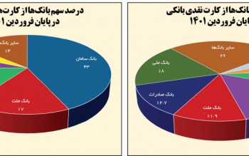 ۳کارت بانکی در جیب هر ایرانی