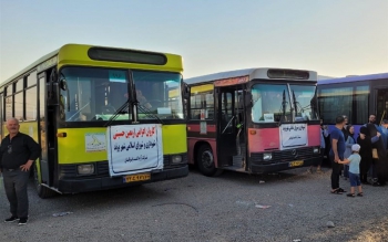 فعلا اتوبوسی از گیلان زائران را به مرز ها نمی برد
