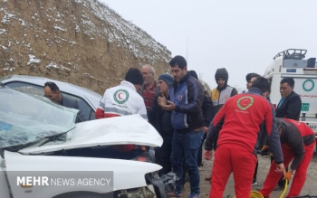 تصادف پژو با دنا ۴ کشته و ۱ مصدوم برجای گذاشت