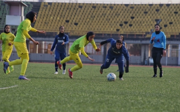 گزارش تصویری بازی زنان ملوان انزلی و شهرداری سیرجان در ورزشگاه سردار جنگل رشت