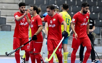 صعود تیم ملی هاکی ایران به نیمه نهایی جام جهانی