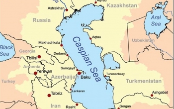 سطح آب دریای کاسپین بین ۹ تا ۱۸ متر کاهش می‌آید!