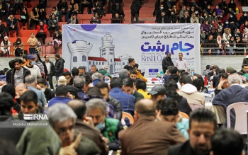 رقابت نزدیک شطرنجبازان ایرانی و هندی در صدر جدول مسابقات بین‌المللی جام رشت