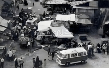 نمای قدیمی محله میدان لاهیجان