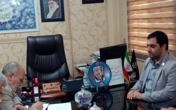 رئیس جهاد دانشگاهی با مدیرکل زندان‌های گیلان دیدار کرد