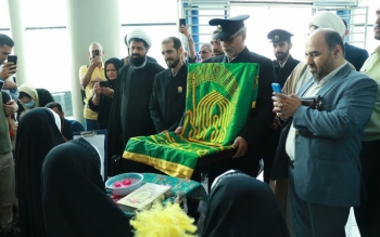 گیلان میزبان خادمین و پرچم حرم امام رضا (ع) شد/ گزارش تصویری