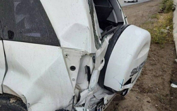 تصادف خودرو سوزوکی حامل رئیس کل گمرک در سفر به بروجرد 