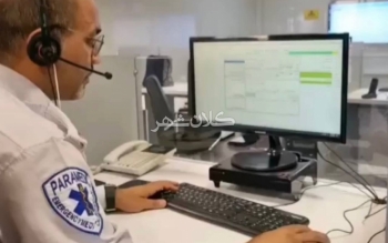 لحظه زیبای نجات جان نوزاد ۱۴ روزه توسط پرسنل اورژانس
