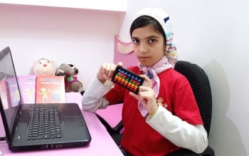 دختر ۱۳ساله ای که بعد از کسب ۱۰مدال می خواهد بانوی ریاضی جهان شود