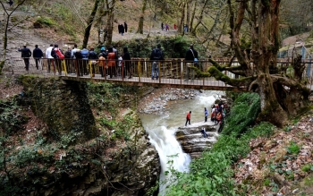 مسیر آبشار ویسادار گیلان ایمن‌سازی می‌شود