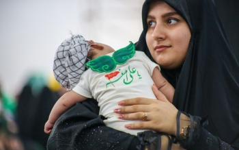 گزارش تصویری همایش «شیرخوارگان حسینی» در مصلی رشت