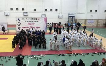 جشنواره پایان فصل جودوی دختران و پسران خردسال و نونهال در رشت