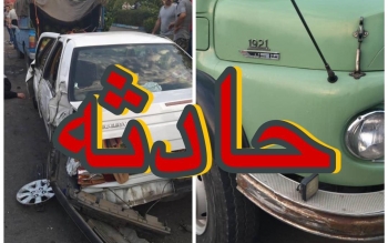 تصادف مرگبار روبروی بیمارستان رسول اکرم رشت