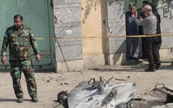 ۲مجروح و خسارت به اماکن مسکونی و تجاری در نتیجه سقوط پهپاد