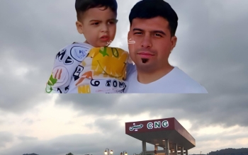 مرگ دردناک کارگر جایگاه سوخت گیری در آستارا