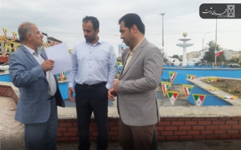 ساماندهی ترافیکی میدان ولیعصر رشت