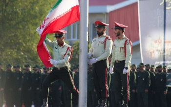 گزارش تصویری صبحگاه مشترک و رژه ی عمومی نیروهای انتظامی گیلان
