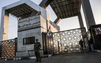 موانع سیمانی از مقابل گذرگاه رفح برداشته شد