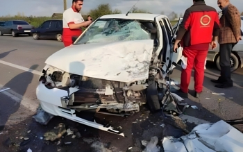تصادف مرگبار سمند با پراید جان سه نفر را در رودبار گرفت