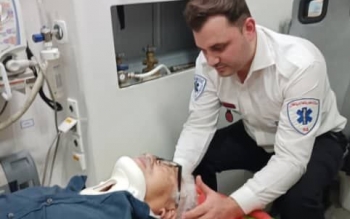نجات گردشگر ژاپنی پس از سقوط از ارتفاع در قلعه رودخان