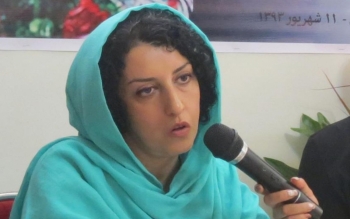 توضیحات روابط عمومی زندان های تهران درباره وضعیت جسمانی نرگس محمدی برنده جایزه صلح نوبل