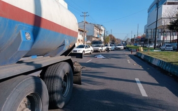راننده کامیون پیرمرد رشتی را زیر گرفت و فرار کرد 