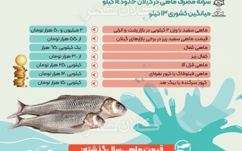 خوردن ماهی سفید برای مردم گیلان آرزو می شود؟