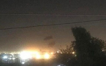 انفجار قوی در اطراف فرودگاه اربیل عراق