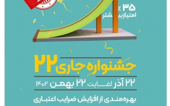 جشنواره جاری ٢٢ بانک قرض‌الحسنه مهر ایران
