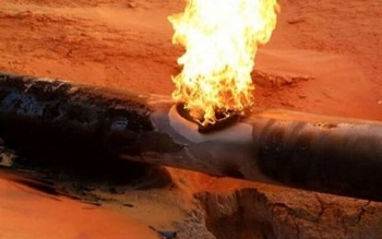 خرابکاری با انفجار لوله خط انتقال گاز در خرم بید