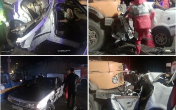 برخورد مرگبار چند خودرو در محور منجیل – رودبار؛ ۳ نفر جان باختند
