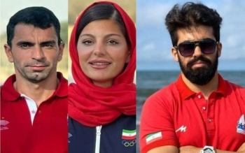 اعزام ۲ قایقران و یک مربی گیلانی به رقابت های آب های آرام کسب سهمیه المپیک پاریس