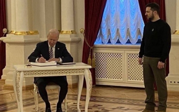 بستۀ ۶۰ میلیارد دلاری کمک به اوکراین تصویب شد