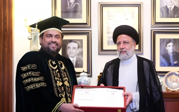 رئیسی در پاکستان دکترای افتخاری گرفت