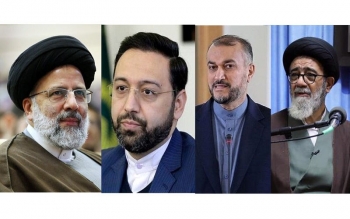  فیلمی از پرواز رئیس جمهور یک ساعت قبل از سانحه برای هلی کوپتر 