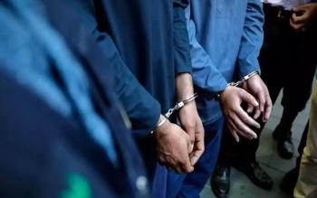 دستگیری سارقان بانک قبل از فرار