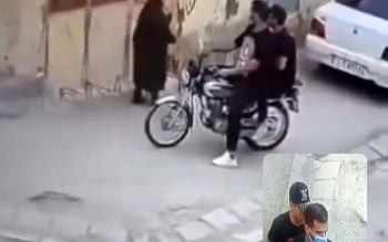 فیلم/جزییات دستگیری عمو و برادرزاده ای که از بانوی سالمندِ اردبیلی زورگیری کرده بودند