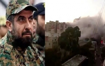 پیکر فواد شُکر از زیر آوار خارج شد
