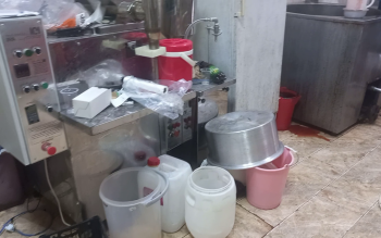 تعطیلی یک کارگاه تولید بستنی و فالوده غیرمجاز در رشت