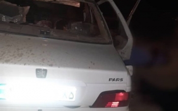 شهادت مامور پلیس چالوس در درگیری مسلحانه