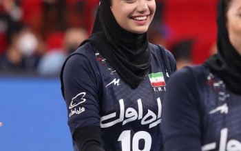 دختر والیبالیست گیلانی لژیونر شد