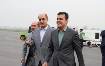 معاون علمی و فناوری و اقتصاد دانش بنیان رییس جمهور وارد گیلان شد