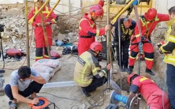 مرگ کارگر جوان هنگام نجات همکار از عمق چاه